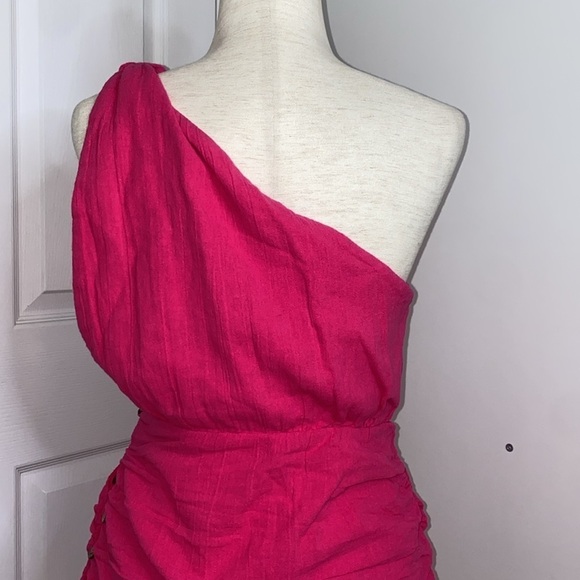 Free People one shoulder dress size small NWT - Picture 6 of 8